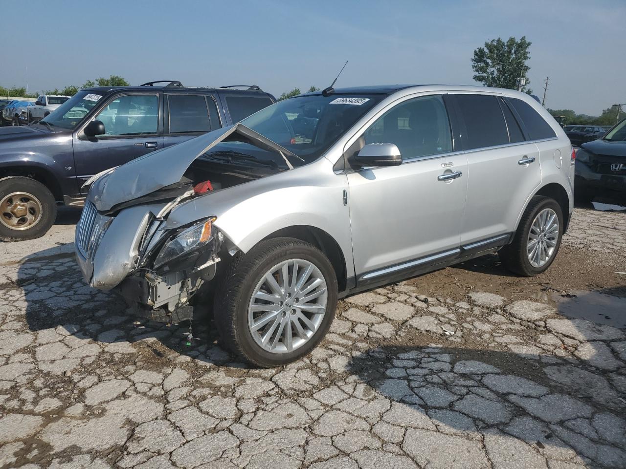 2012 Lincoln Mkx zu verkaufen in Kansas City, KS - Front End