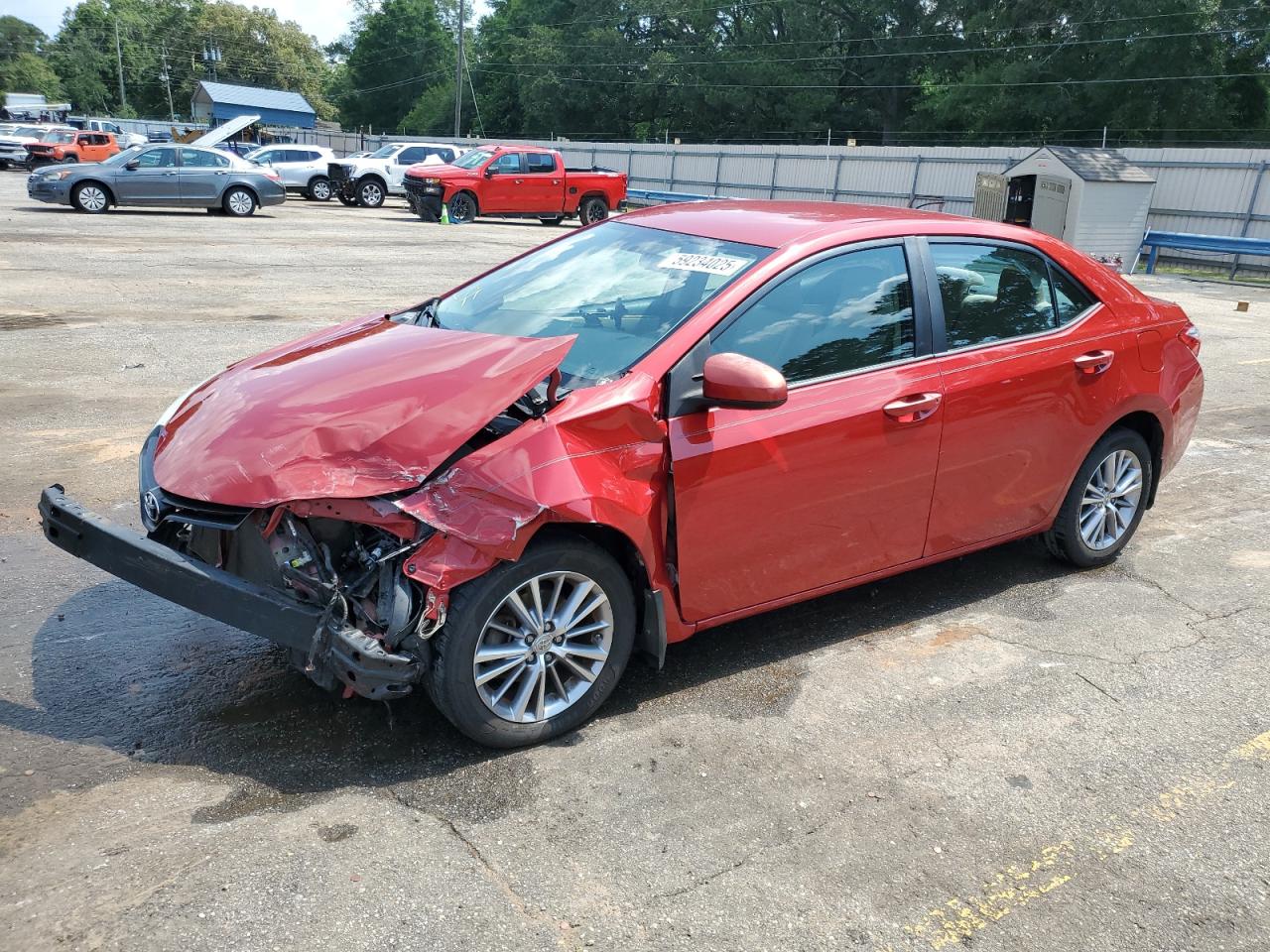 2014 Toyota Corolla L en Venta en Eight Mile, AL - Front End