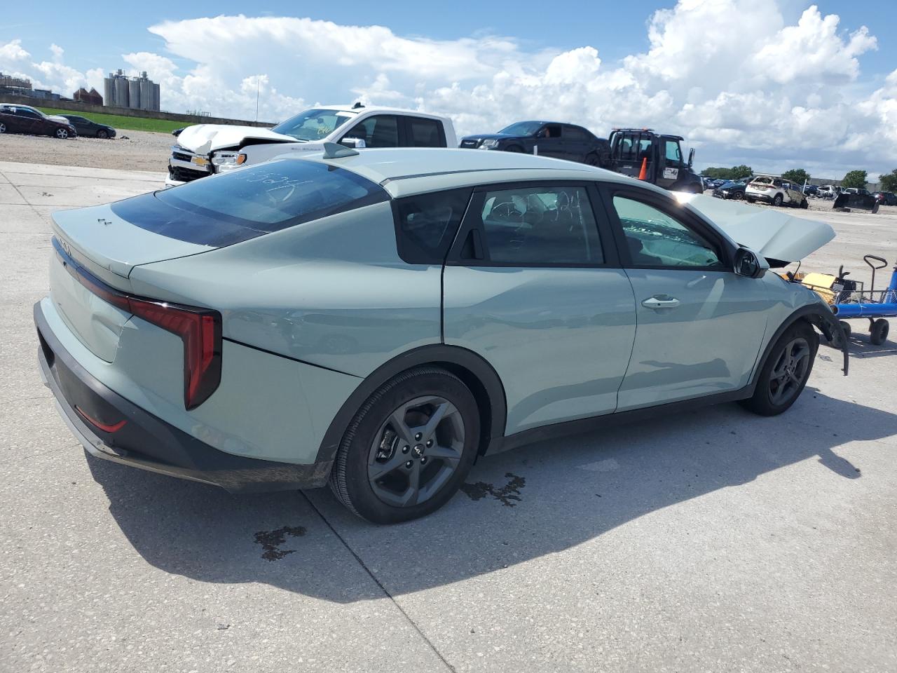 2025 Kia K4 Lx turquoise null gas 3KPFT4DE3SE008666 photo #4