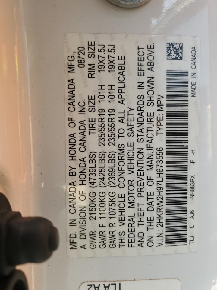2HKRW2H97LH673556 HONDA CRV 2020