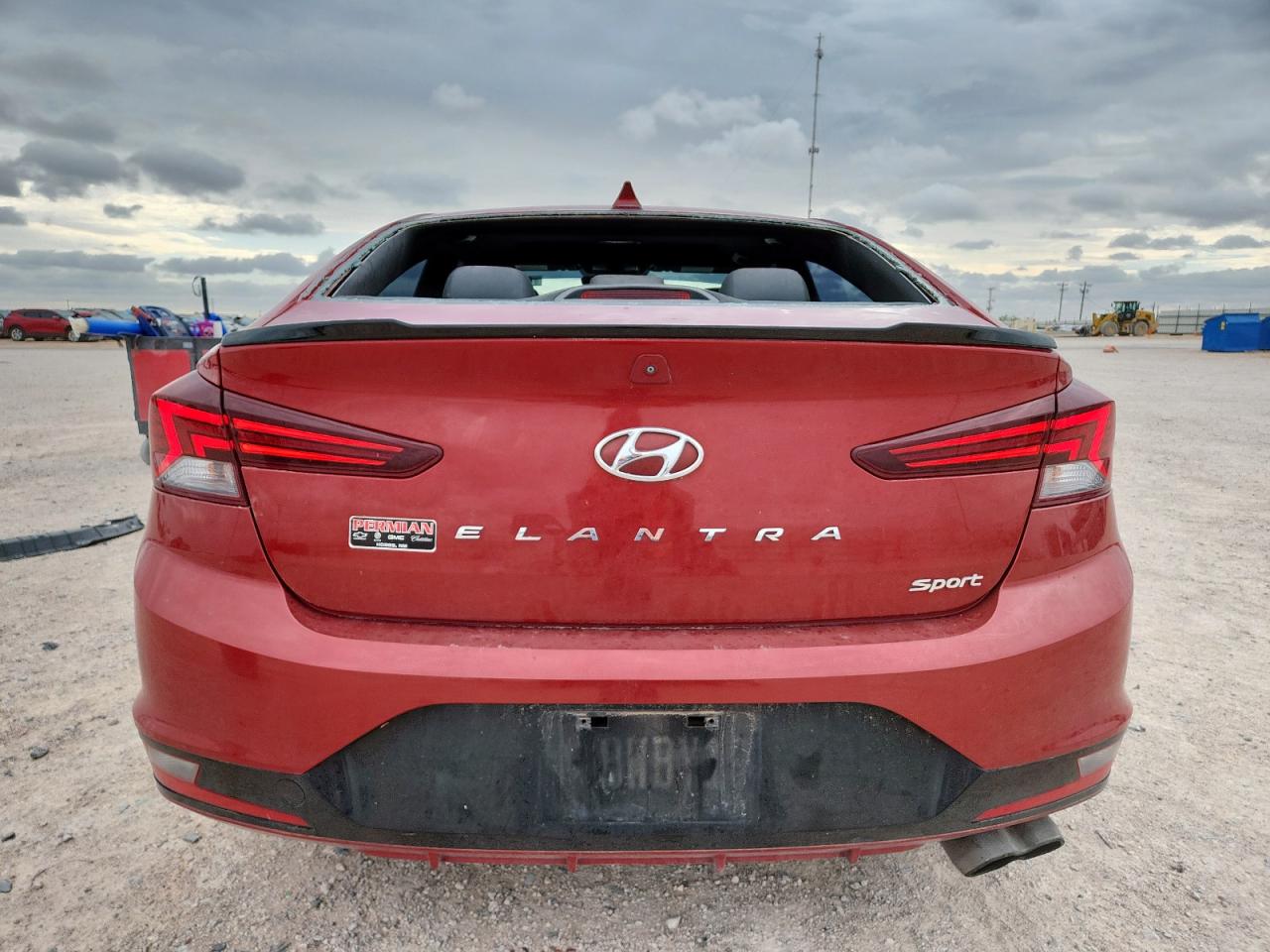 2019 Hyundai Elantra Sport VIN: KMHD04LB1KU842505 Lot: 62017645