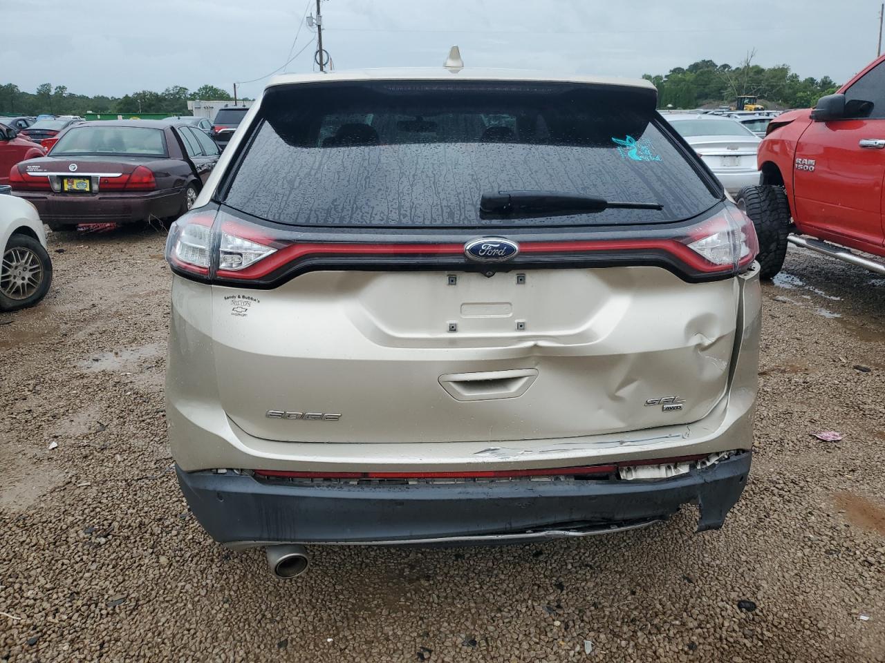 2017 Ford Edge Sel VIN: 2FMPK4J87HBC04949 Lot: 62100885
