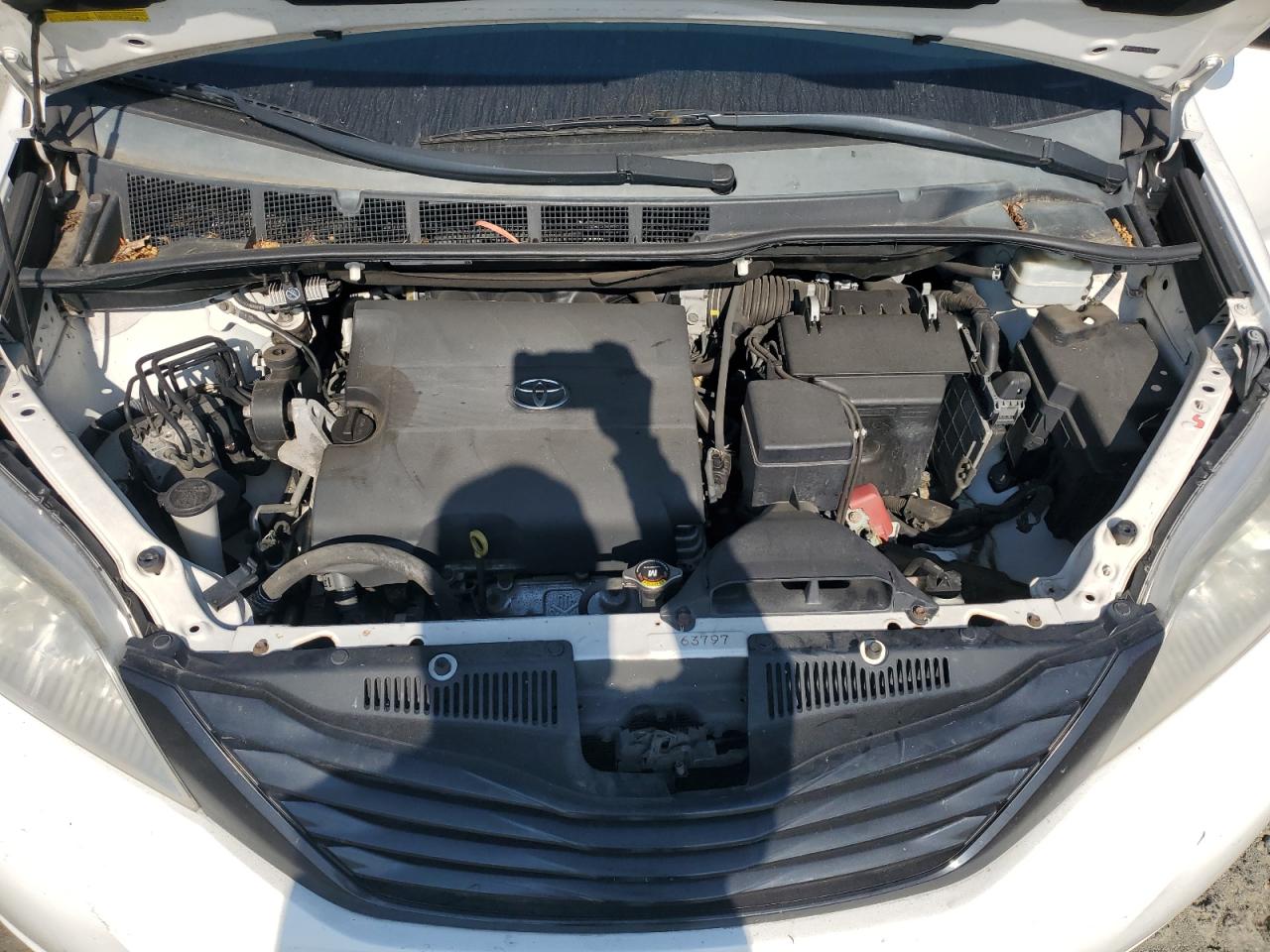 2015 Toyota Sienna VIN: 5TDZK3DC7FS686423 Lot: 62741265