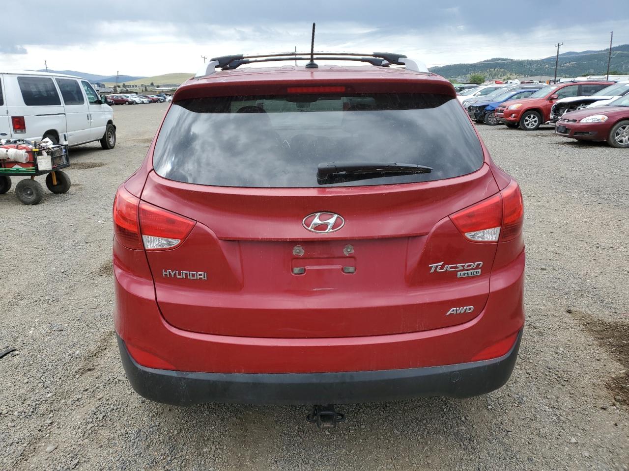 2013 Hyundai Tucson Gls VIN: KM8JUCAC7DU667757 Lot: 60756055