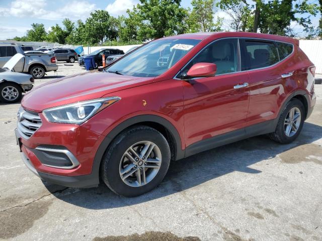  HYUNDAI SANTA FE 2018 Czerwony