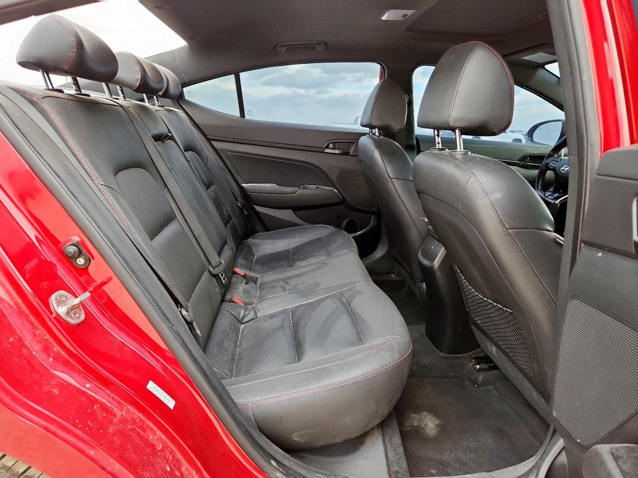 2019 Hyundai Elantra Sport VIN: KMHD04LB1KU842505 Lot: 62017645