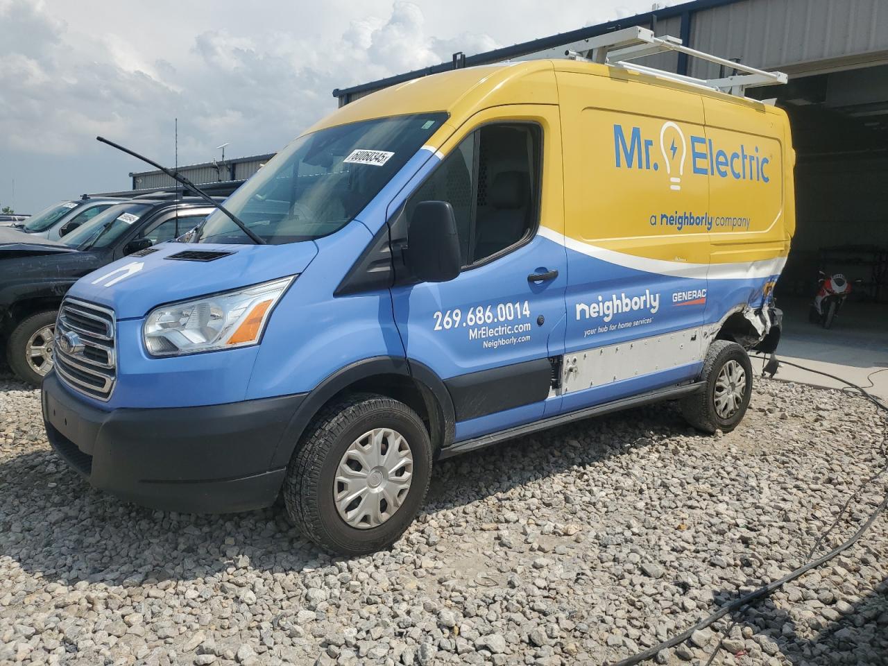2019 Ford Transit T-250 იყიდება Wayland-ში, MI - Rear End