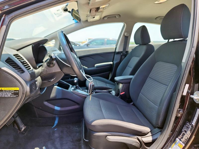  KIA FORTE 2017 Черный