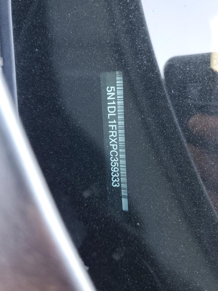 2023 Infiniti Qx60 Luxe VIN: 5N1DL1FRXPC359333 Lot: 62105425