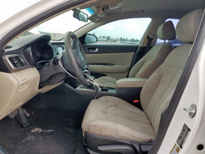 Sedans KIA OPTIMA 2017 White