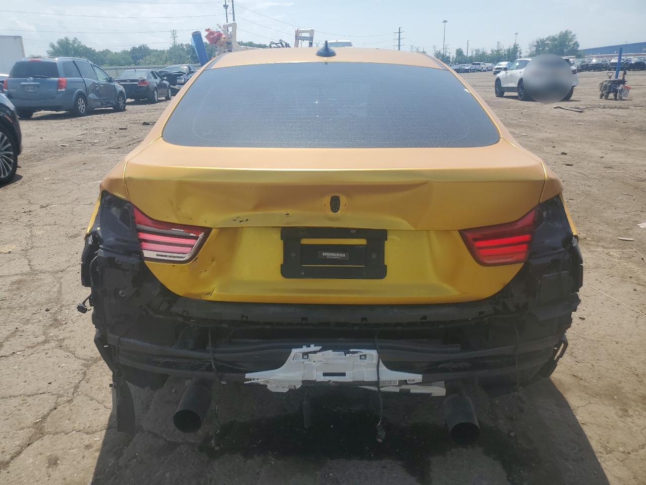 2019 BMW 440Xi Gran Coupe VIN: WBA4J7C5XKBM75335 Lot: 61534455