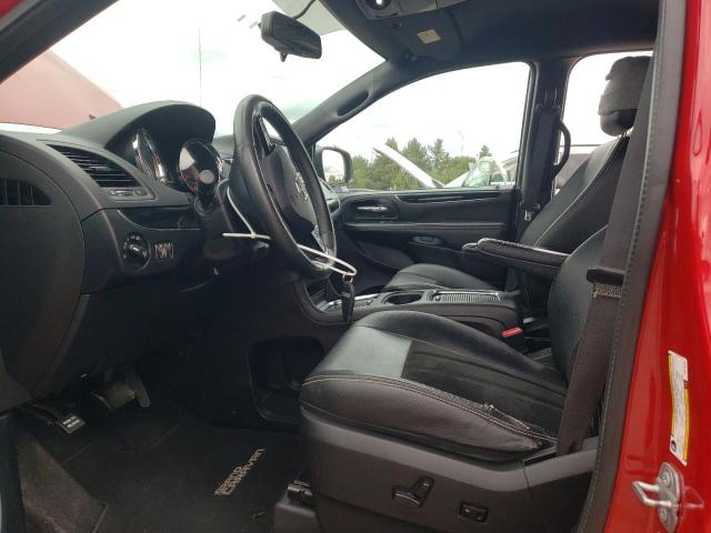  DODGE CARAVAN 2016 Czerwony