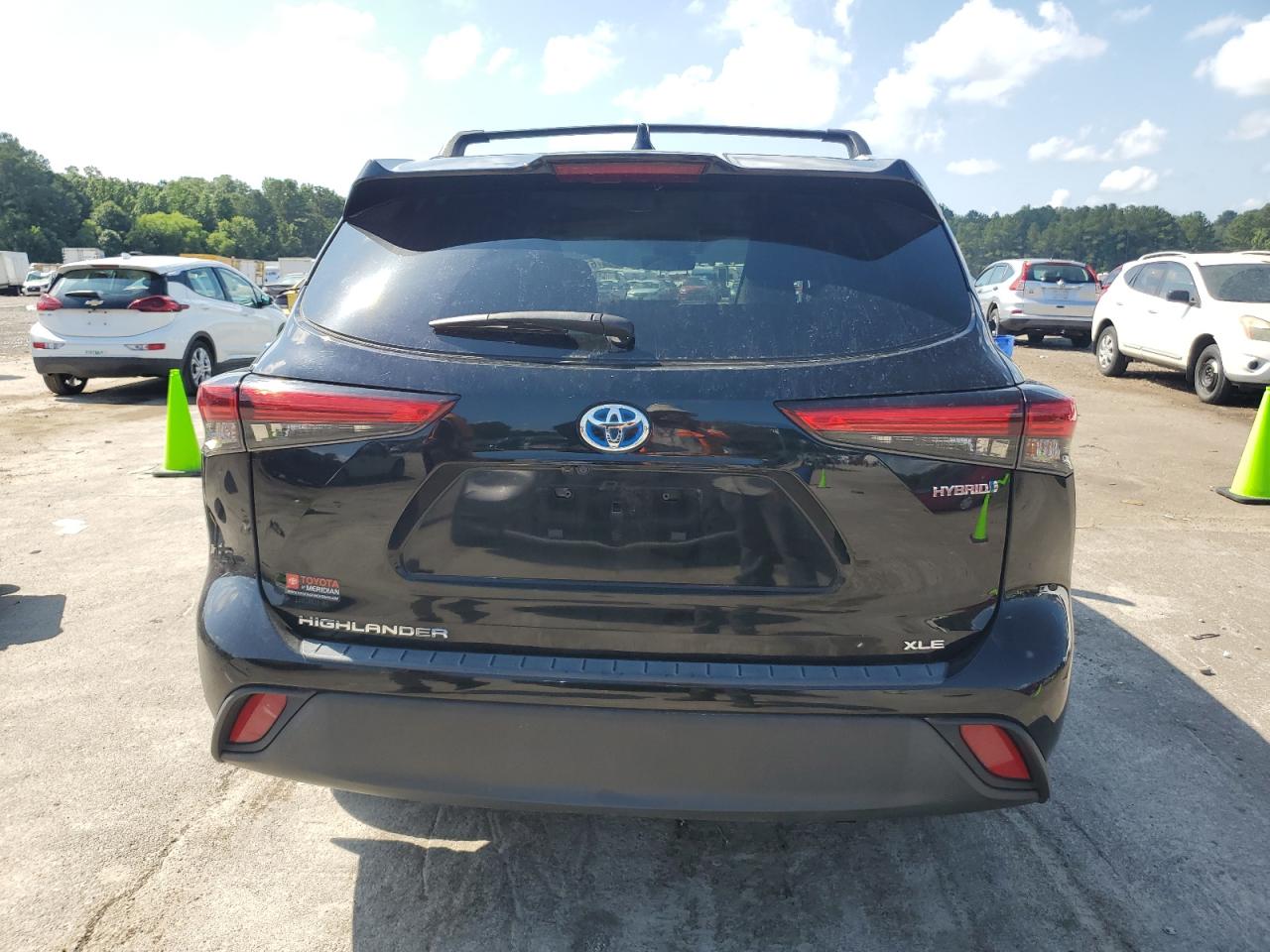 2022 Toyota Highlander Hybrid Xle VIN: 5TDAARAH7NS511607 Lot: 61696985