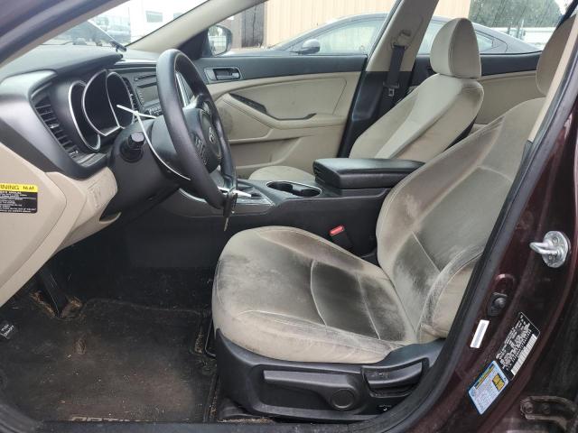  KIA OPTIMA 2015 Бордовый