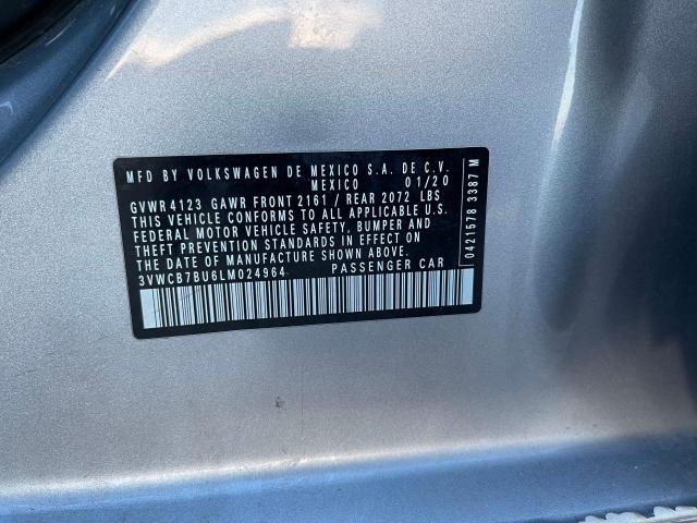 2020 VOLKSWAGEN JETTA S  