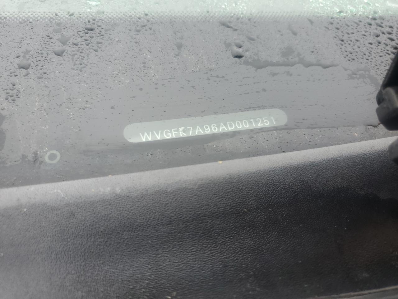 2010 Volkswagen Touareg Tdi VIN: WVGFK7A96AD001251 Lot: 59540455