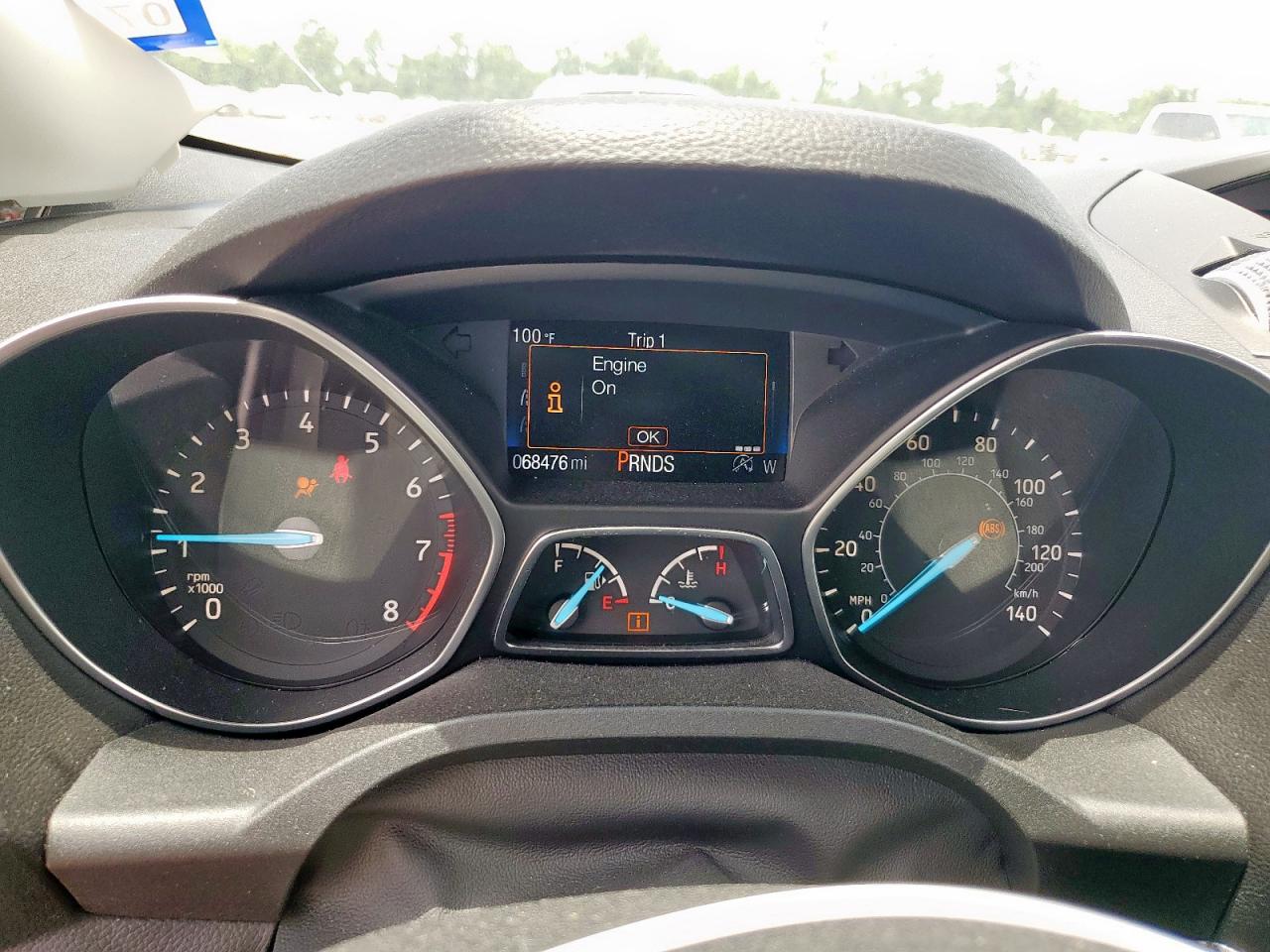1FMCU0G90HUE23375 FORD ESCAPE 2017