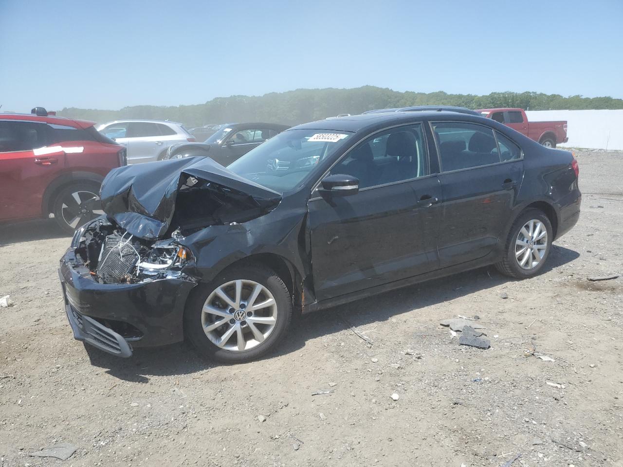 2011 Volkswagen Jetta Se за продажба в Assonet, MA - Front End