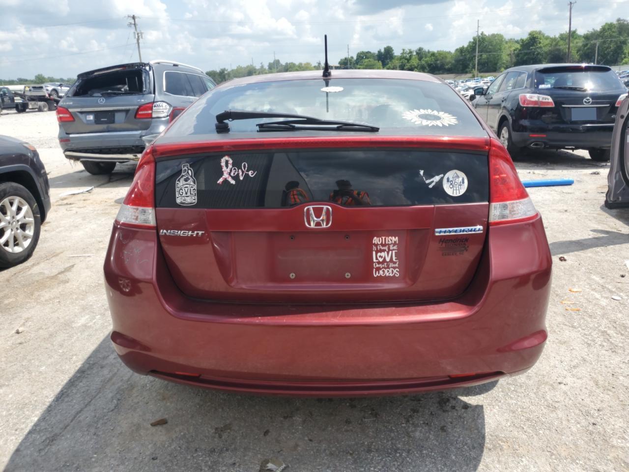 2010 Honda Insight Lx VIN: JHMZE2H52AS032053 Lot: 61343585