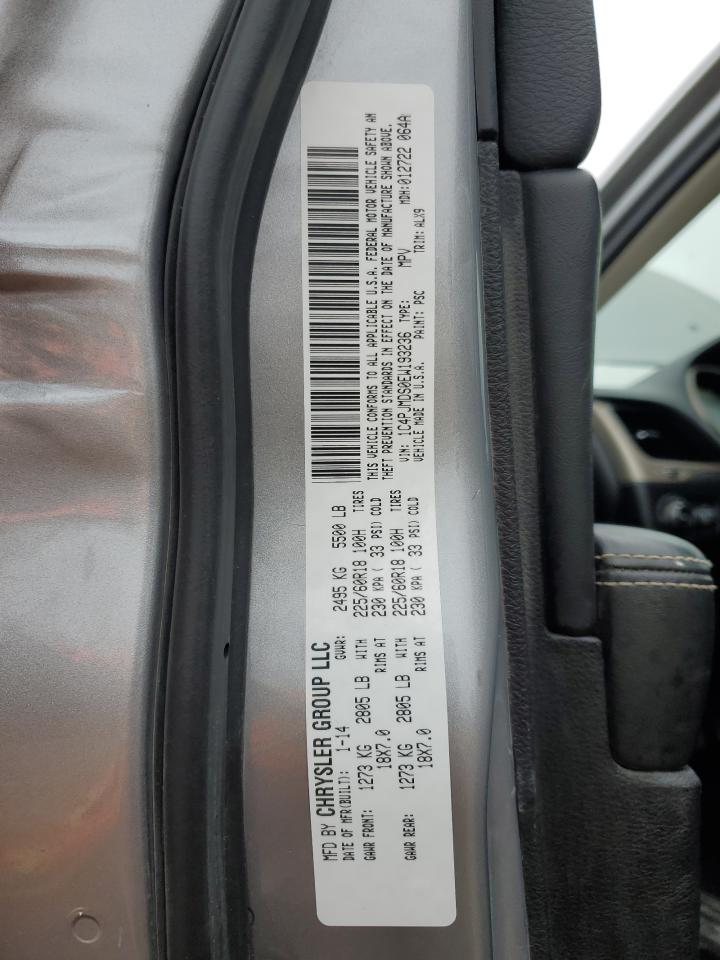 JEEP GRAND CHER 2014 VIN 1C4PJMDS0EW193236 zdjęcie 13