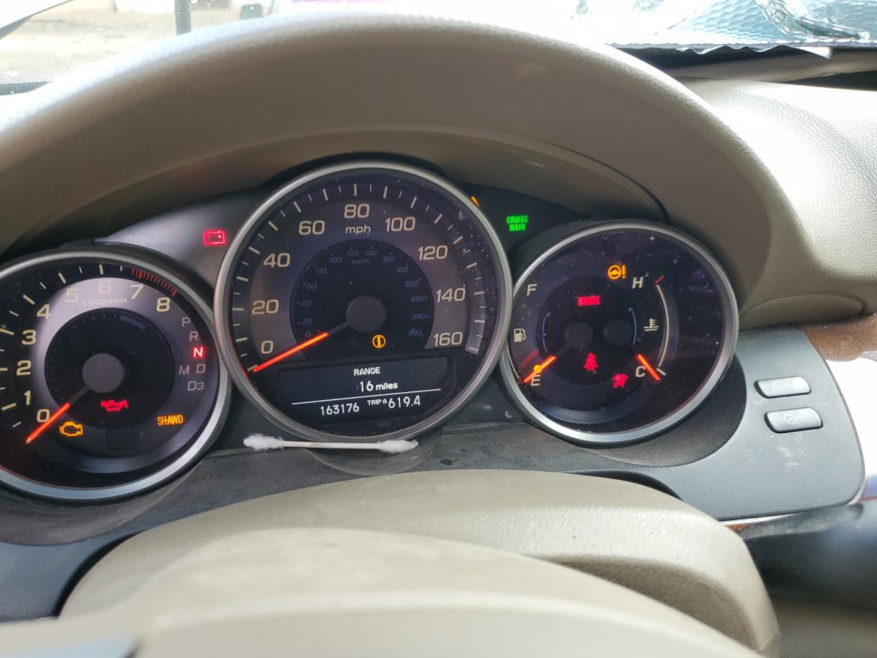 2007 Acura Rl VIN: JH4KB16657C002323 Lot: 60329305