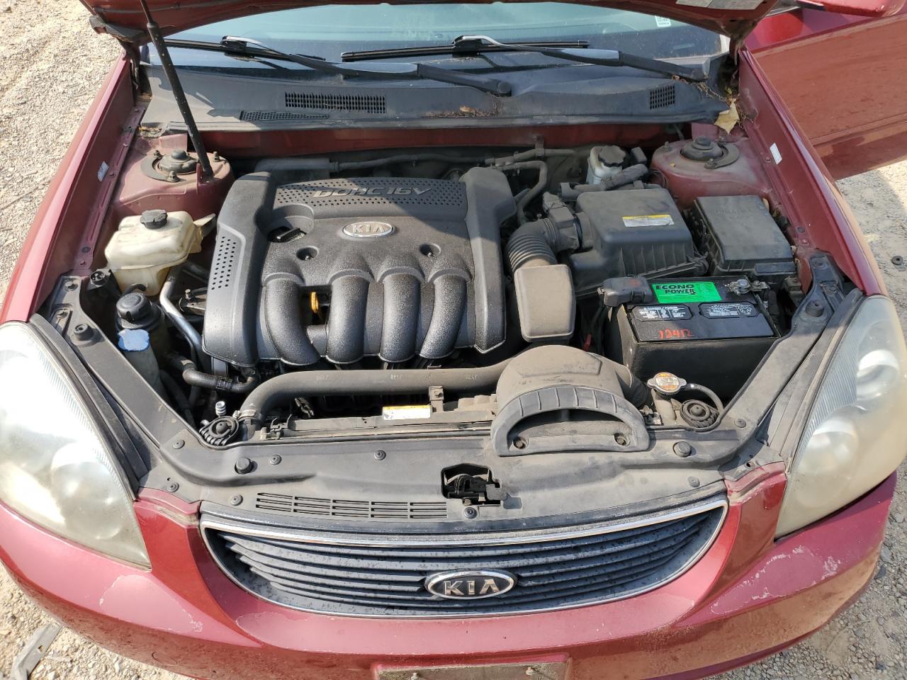 2008 Kia Optima Lx VIN: KNAGE123585255364 Lot: 60798605