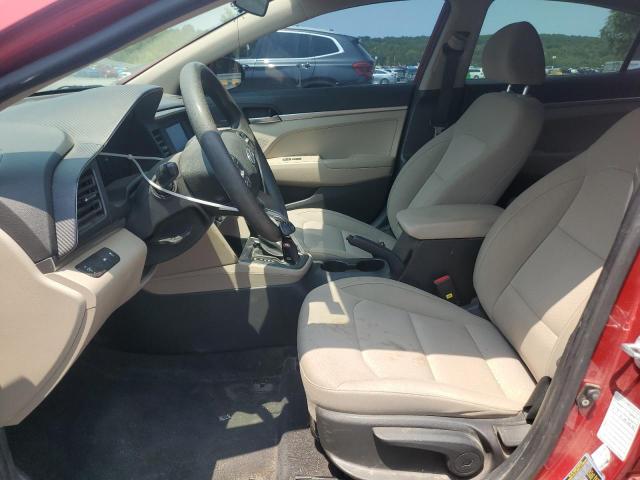  HYUNDAI ELANTRA 2020 Czerwony