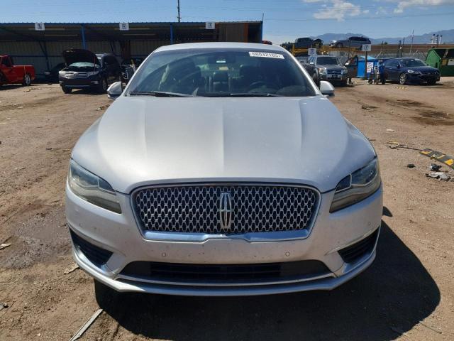  LINCOLN MKZ 2017 Silver