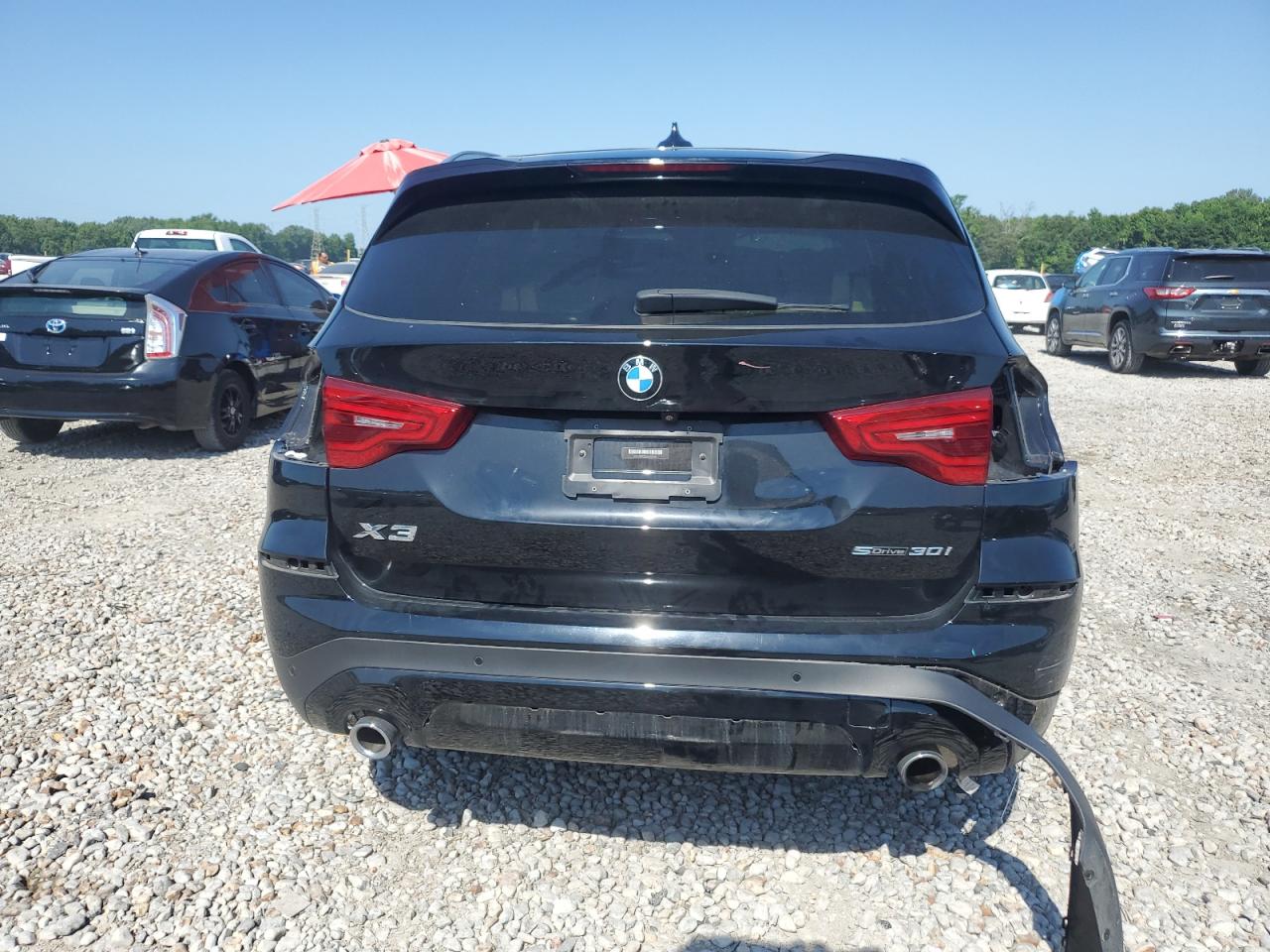 2019 BMW X3 Sdrive30I VIN: 5UXTR7C55KLF34181 Lot: 60982035