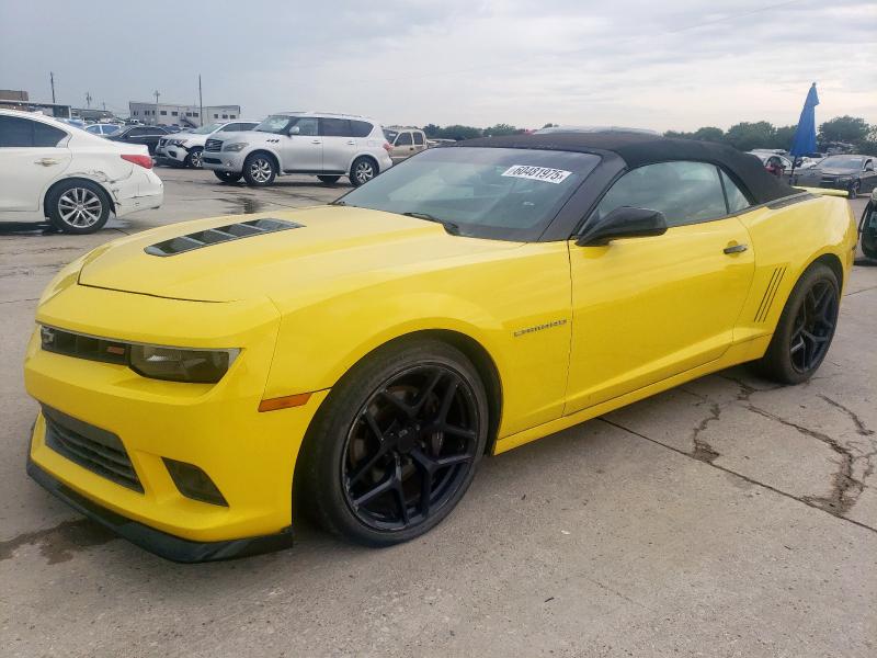  CHEVROLET CAMARO 2015 Yellow