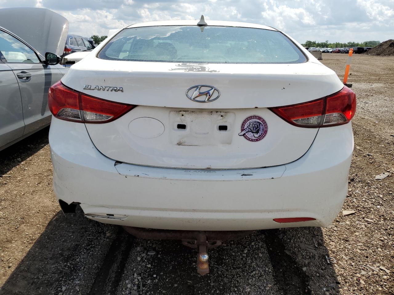 2012 Hyundai Elantra Gls VIN: 5NPDH4AE2CH11579 Lot: 61273495