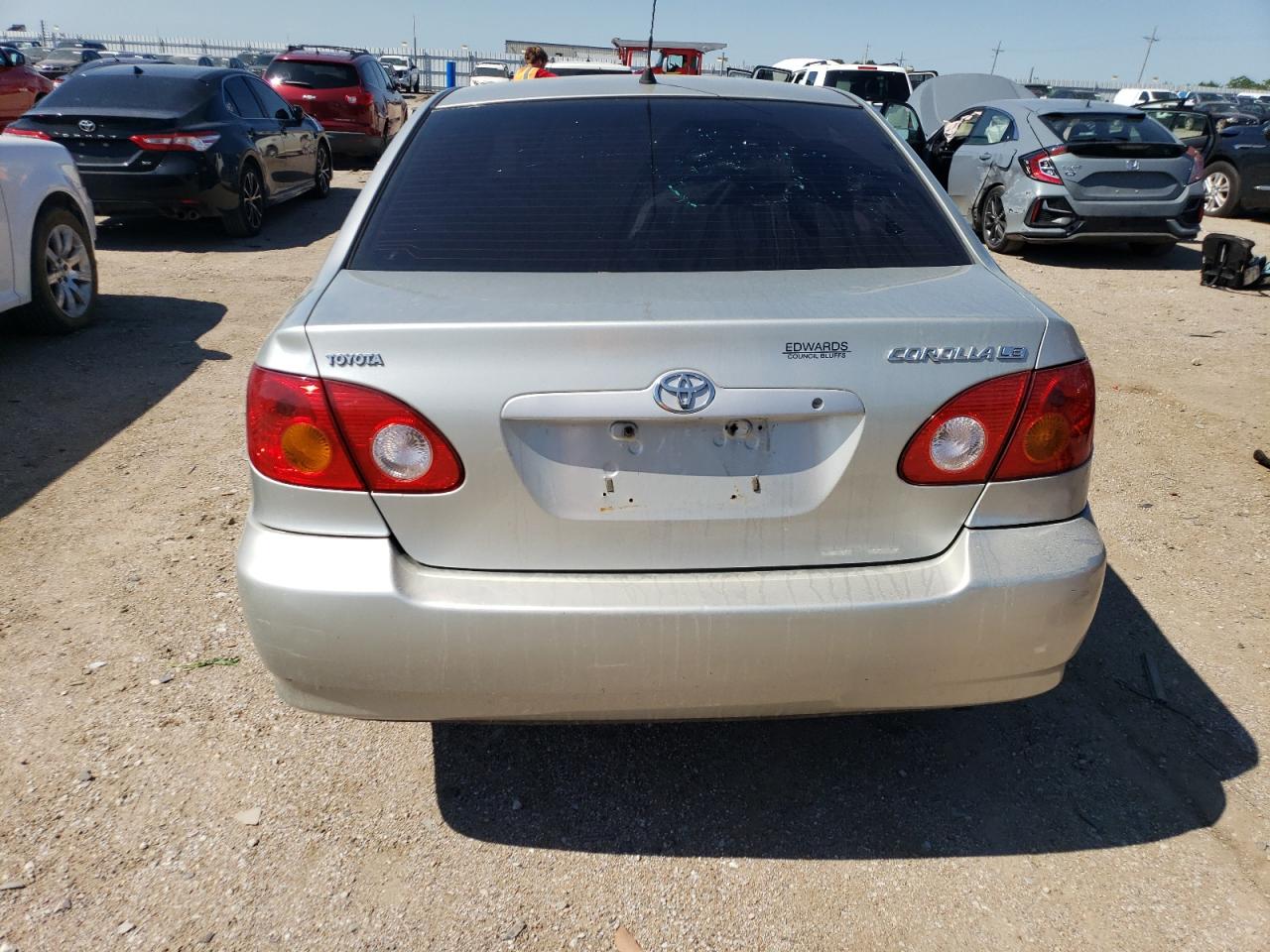 2003 Toyota Corolla Ce VIN: JTDBR32E732005570 Lot: 62566105