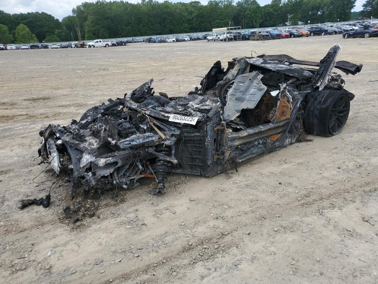 2024 Chevrolet Corvette Z06 3Lz იყიდება Conway-ში, AR - Burn - Engine