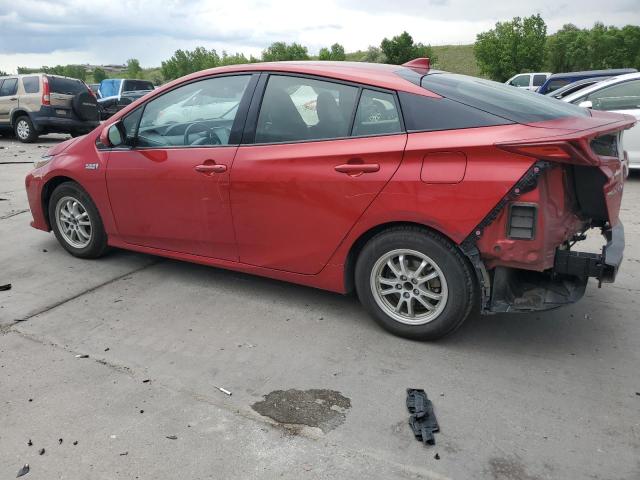  TOYOTA PRIUS 2018 Czerwony