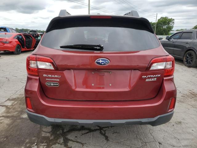  SUBARU OUTBACK 2015 Czerwony