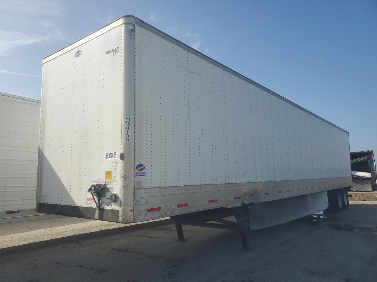 2021 Utility Vs2Dx Dry Van Trailer for Sale in Homestead, FL - Undercarriage