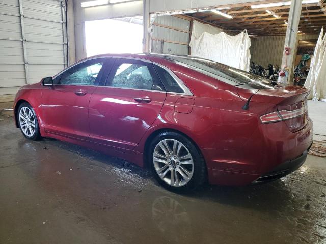  LINCOLN MKZ 2014 Червоний