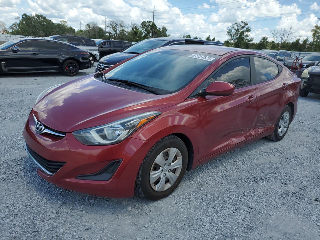 2016 Hyundai Elantra Se for Sale in Riverview, FL - Side