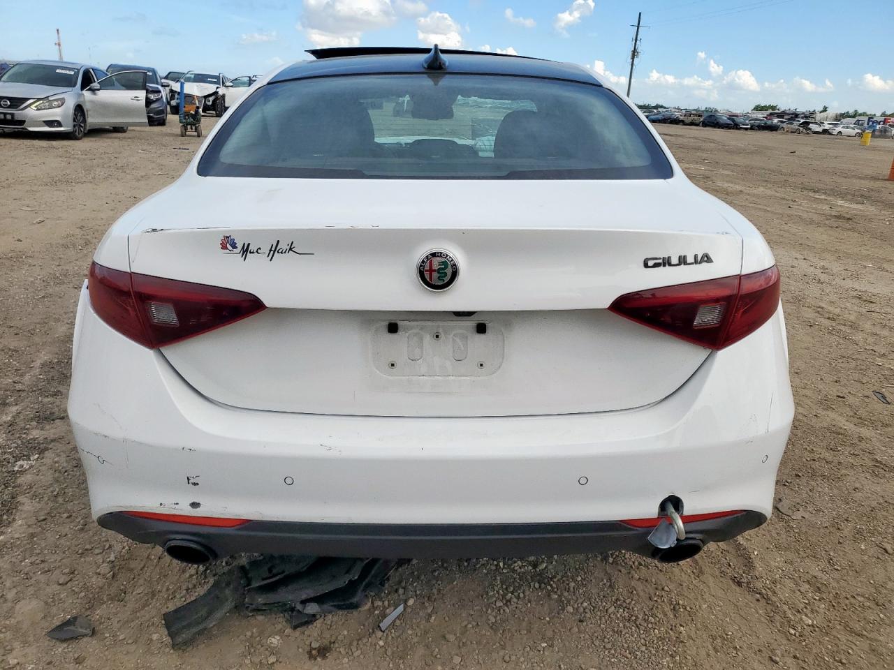 2019 Alfa Romeo Giulia VIN: ZARFAMAN6K7619968 Lot: 61815425