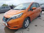 2017 NISSAN NOTE for sale at Copart YORK