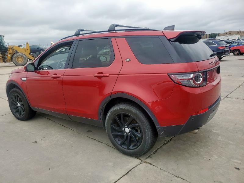  LAND ROVER DISCOVERY 2019 Czerwony
