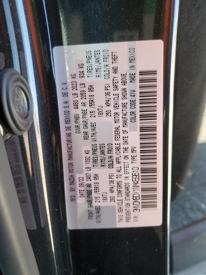 2022 Mazda Cx-30 Premium VIN: 3MVDMBDY1NM459610 Lot: 62736785