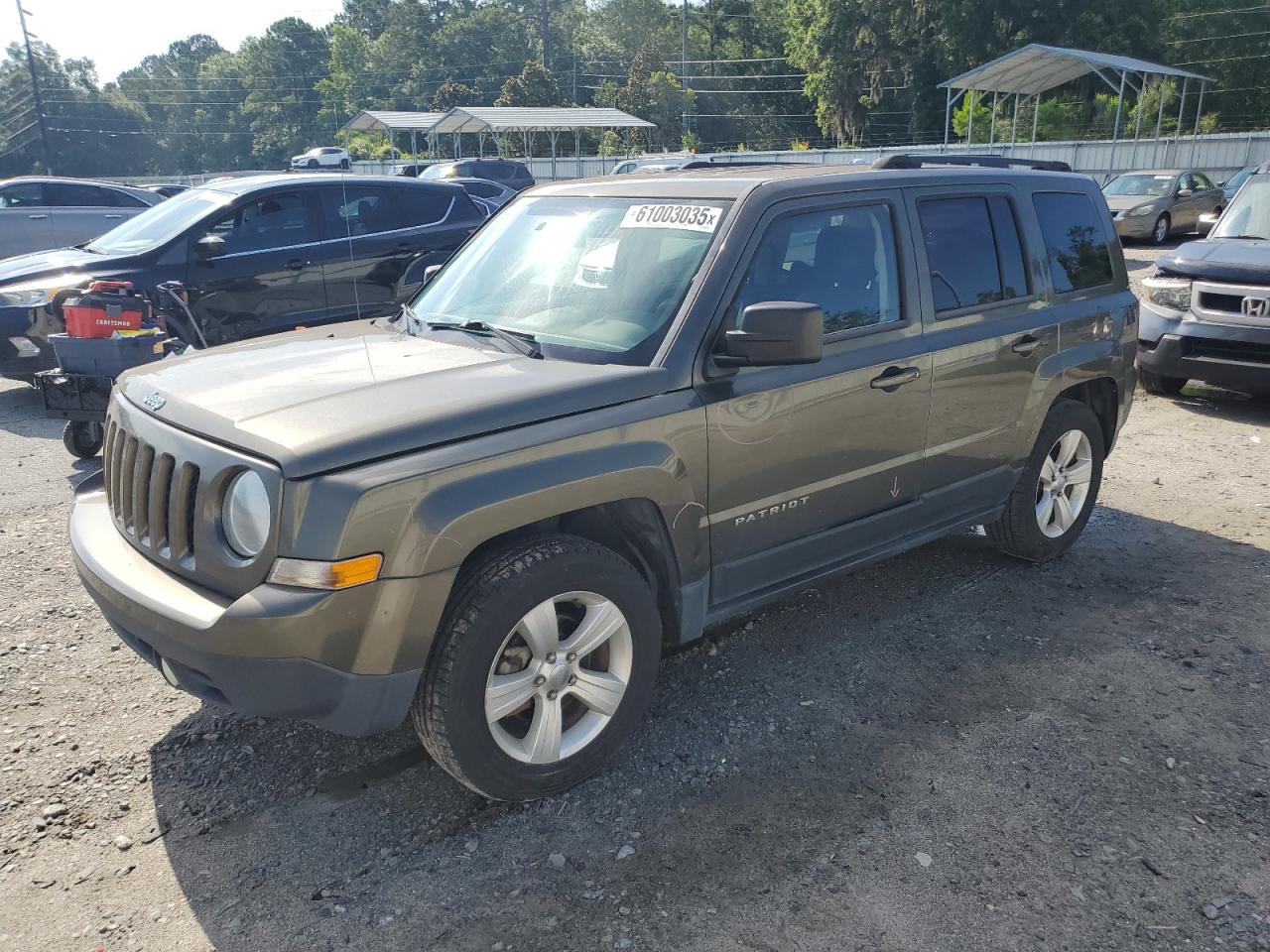 2015 Jeep Patriot Sport იყიდება Savannah-ში, GA - Rear End
