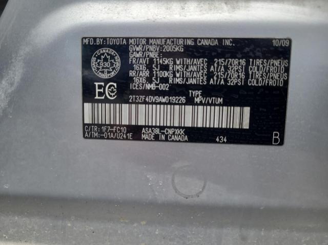2010 TOYOTA RAV4   