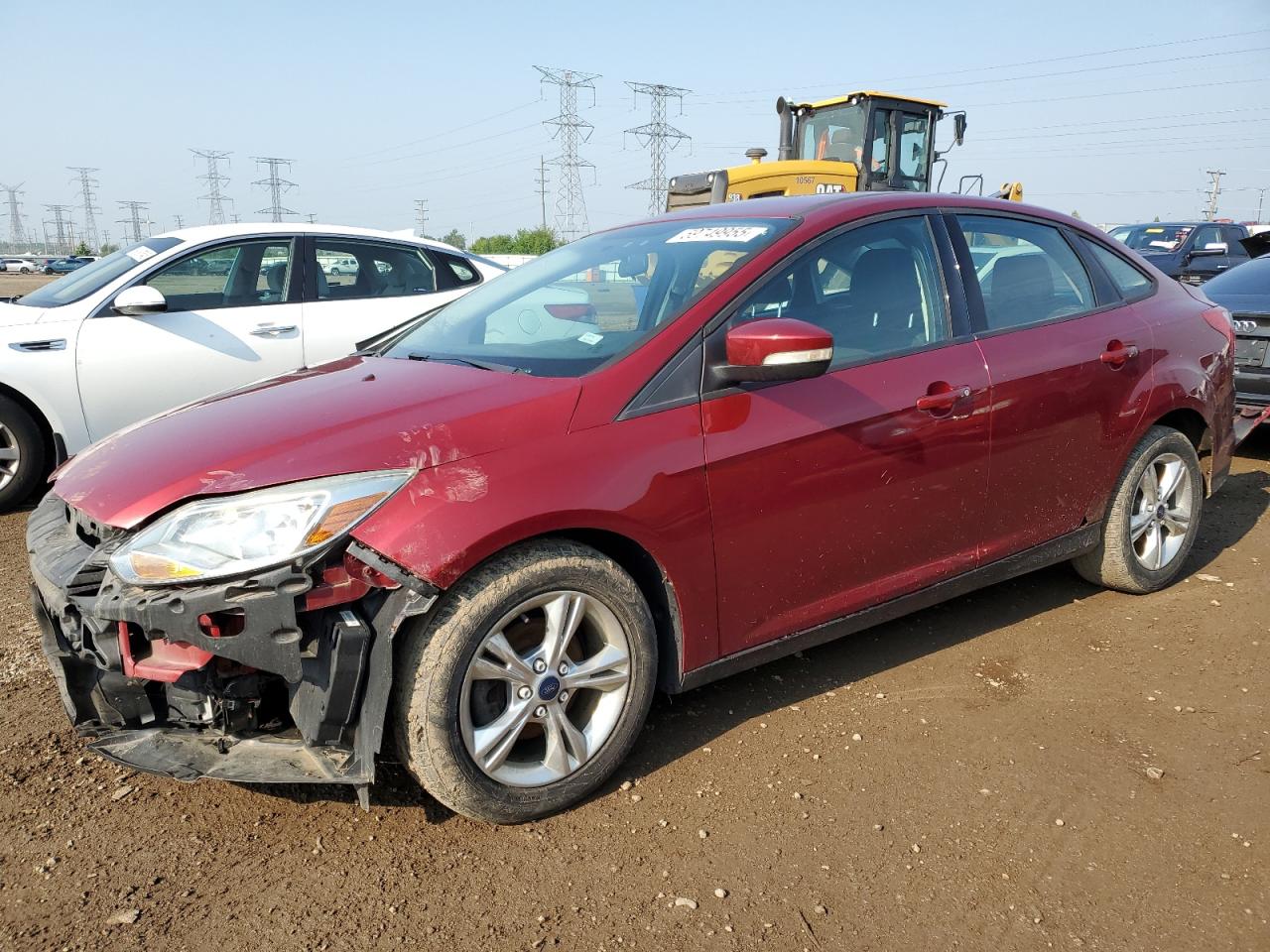 2014 Ford Focus Se   იყიდება Elgin-ში, IL - Front End