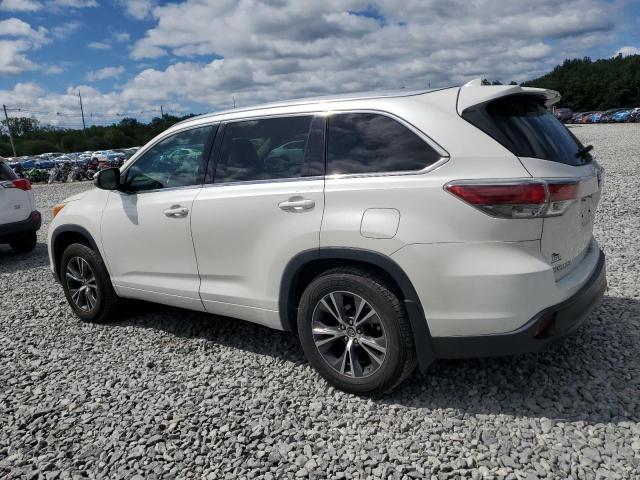  TOYOTA HIGHLANDER 2016 Biały