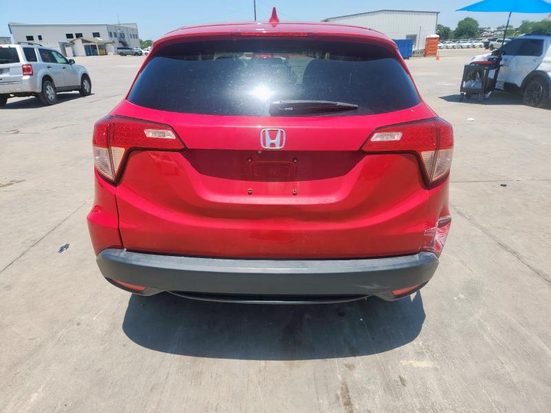  HONDA HR-V 2016 Czerwony
