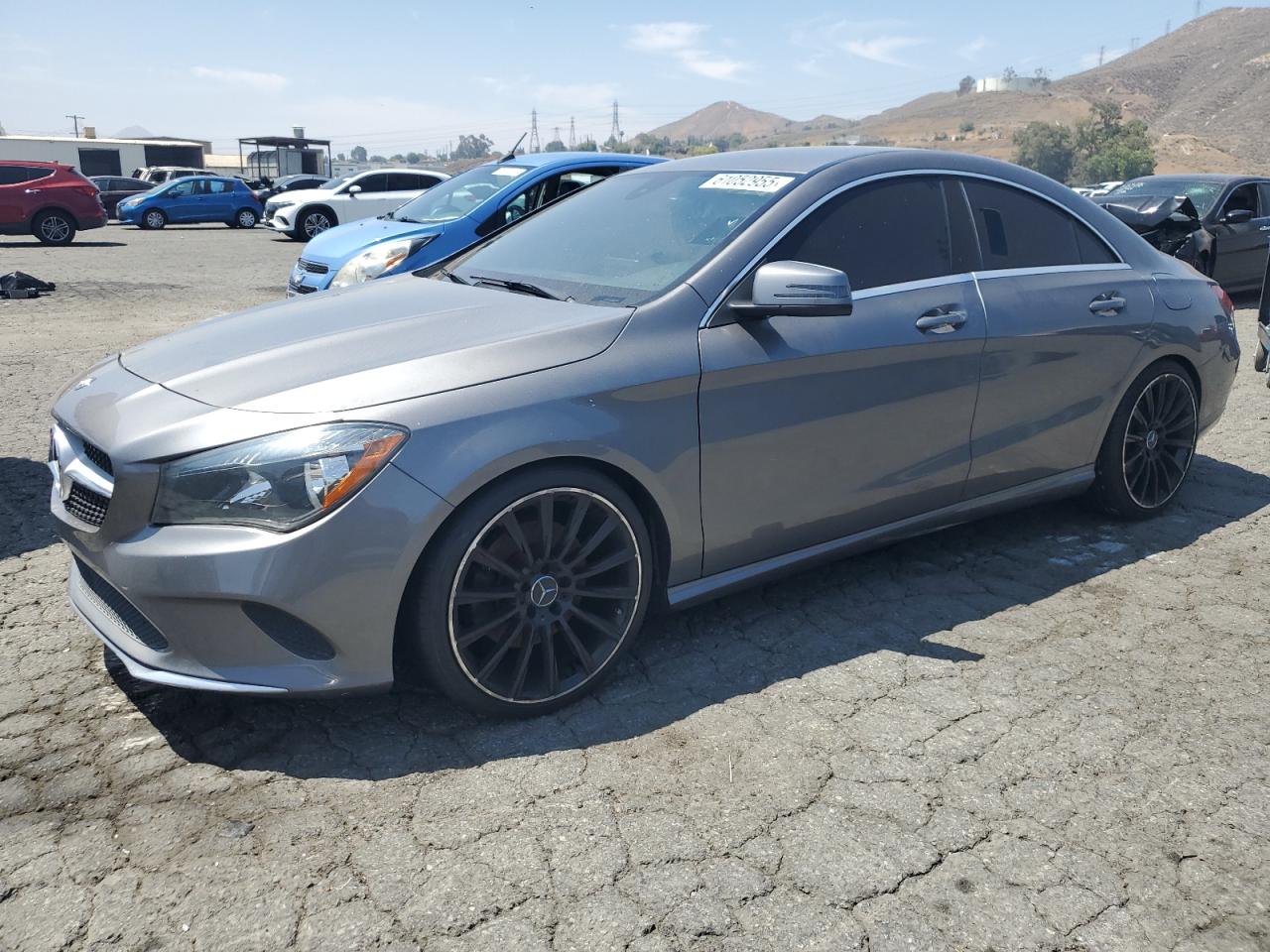 2018 Mercedes-Benz Cla 250 de vânzare în Colton, CA - Minor Dent/Scratches