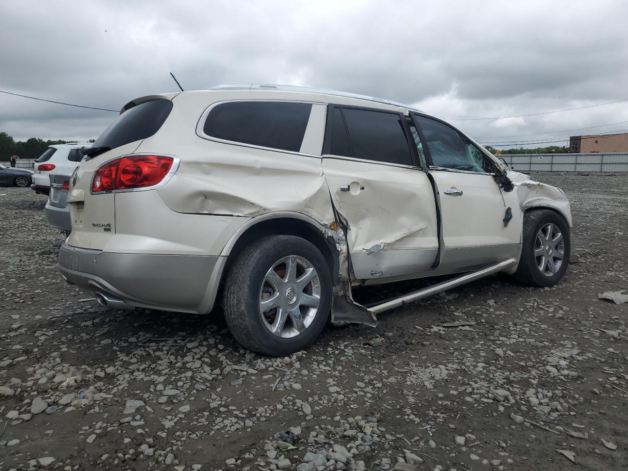 2009 Buick Enclave Cxl beige suv gas 5GAER23D09J199159 photo #4
