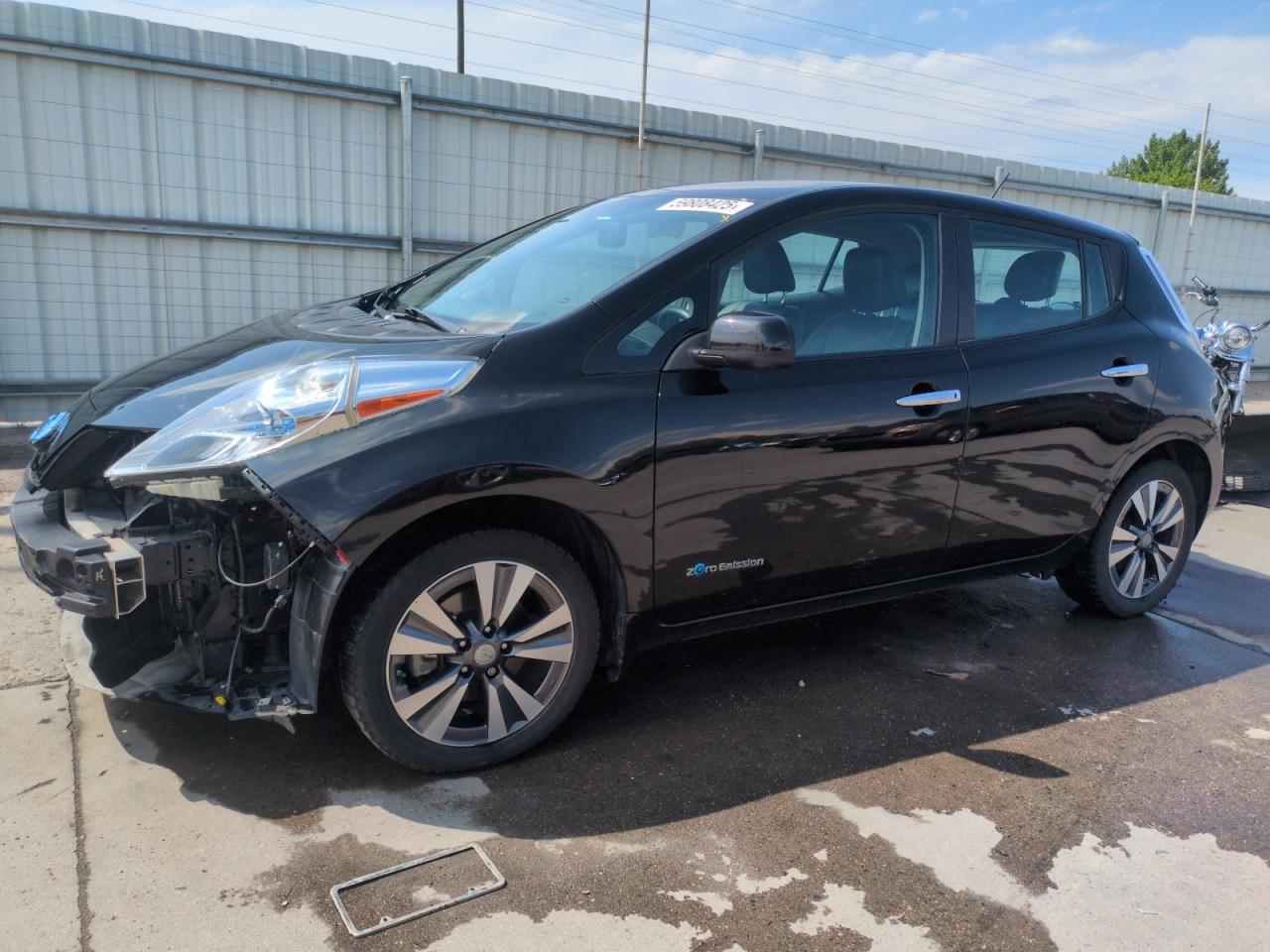2015 Nissan Leaf S на продаже в Littleton, CO - Front End